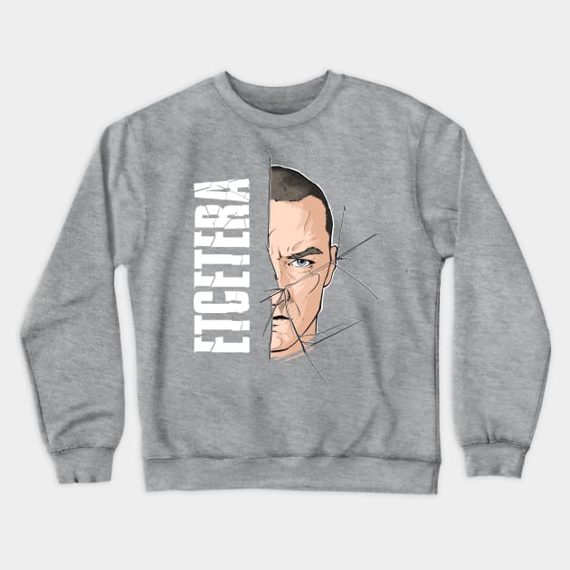 SPLIT etcetera Crewneck Sweatshirt by ArryDesign